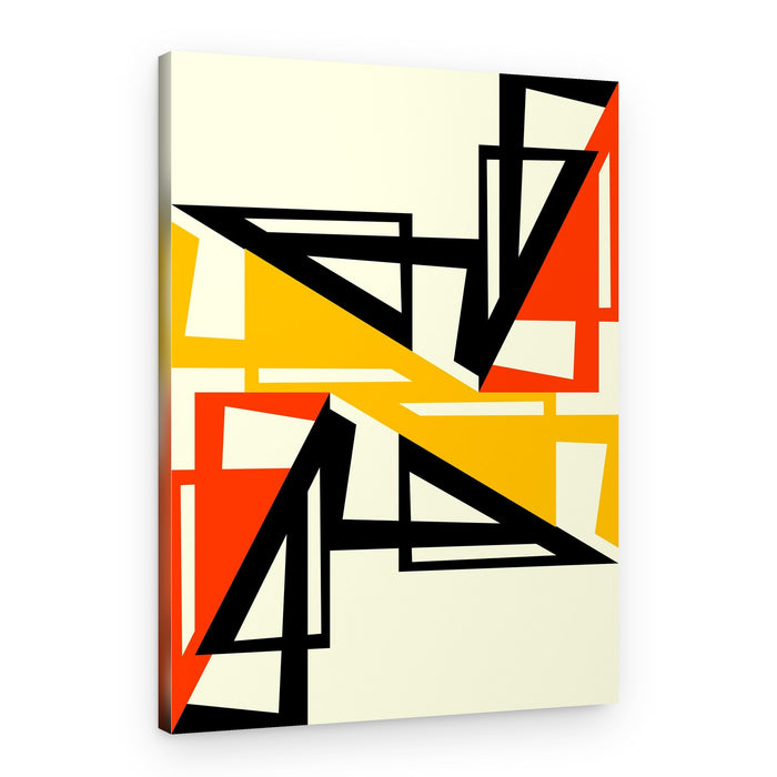 Vibrant Geometric Forms – Canvas Print