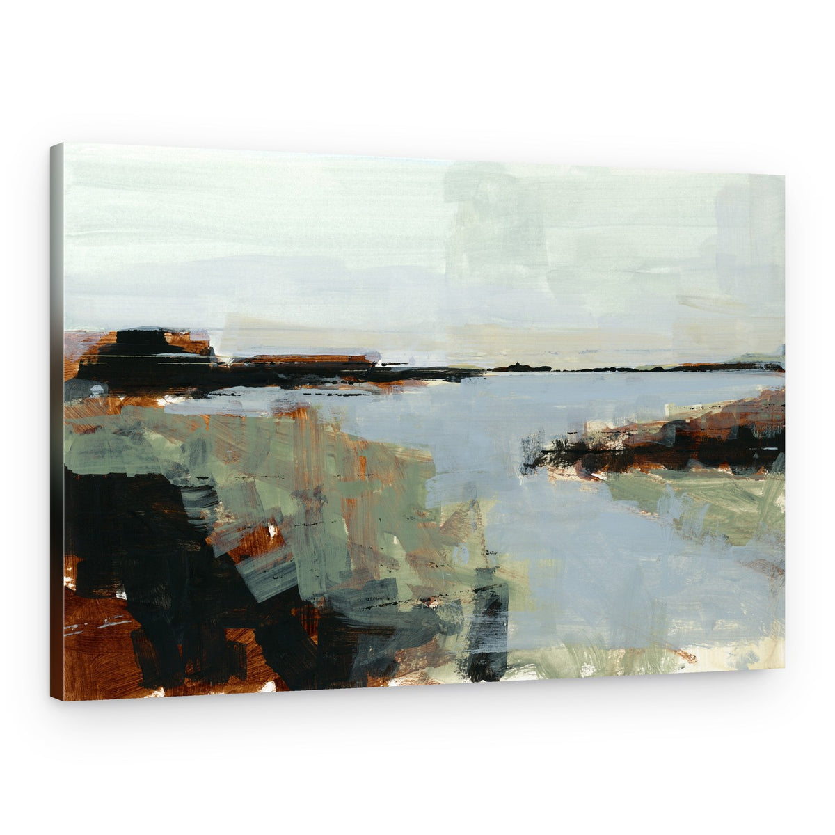 Muted Abstract Landscape – Canvas Print