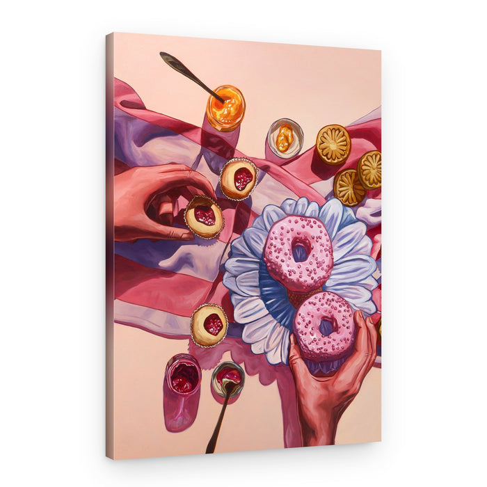 Sweet Pink Treats – Canvas Print