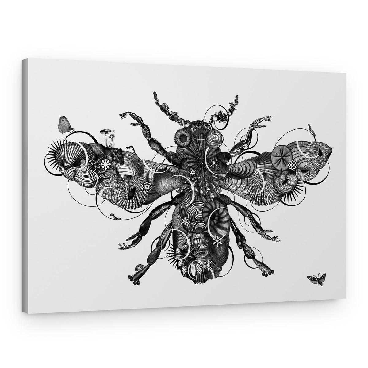 Ornate Insect Fantasy – Canvas Print