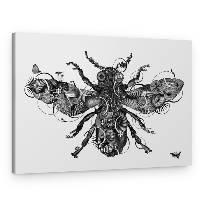 Ornate Insect Fantasy – Canvas Print
