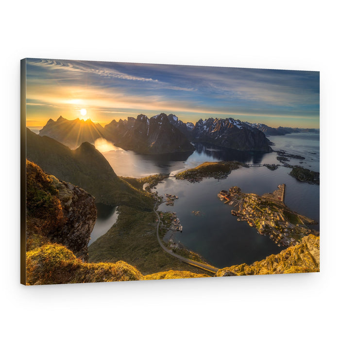 Lofoten Golden Hour – Canvas Print