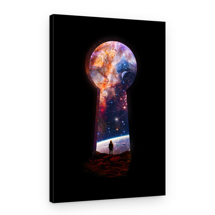 The Cosmic Keyhole – Canvas Print