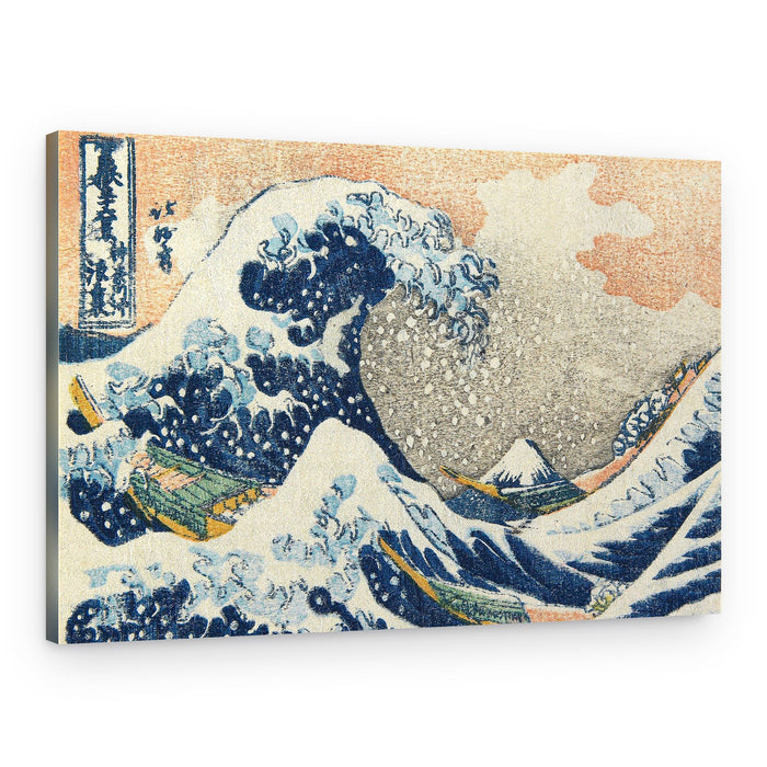 Hokusai's Under the Wave Off Kanagawa (1830 1833) – Canvas Print