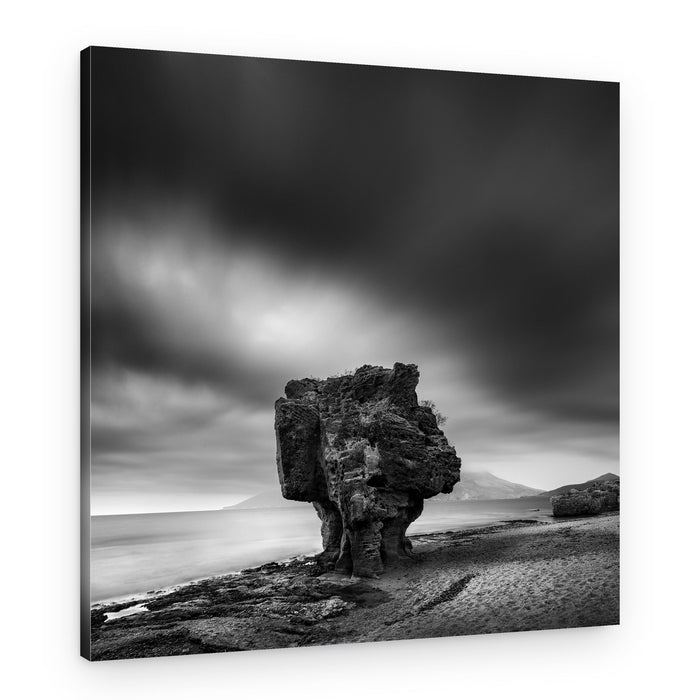 Dramatic Coastal Rock – Canvas Print