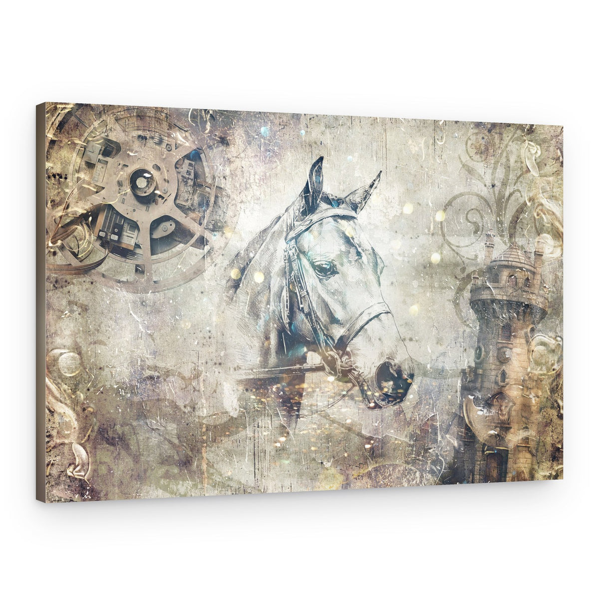Steampunk Horse Fantasy – Canvas Print