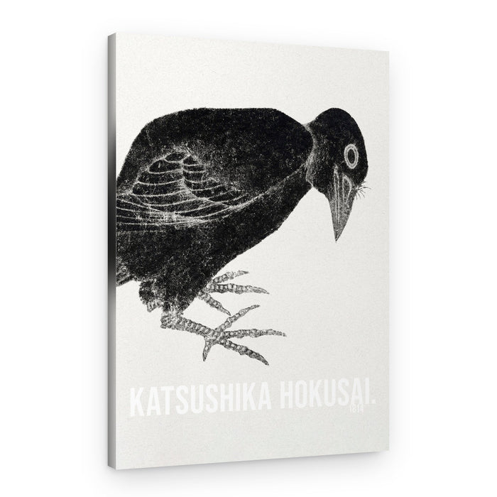 Katsushika Hokusai's Bird 1814 – Canvas Print