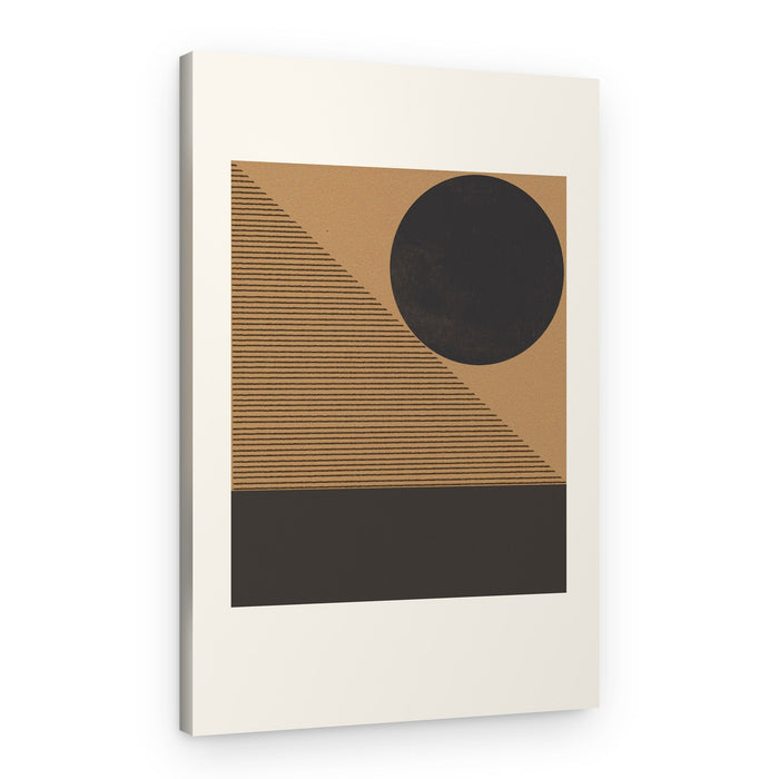 Geometric Eclipse – Canvas Print