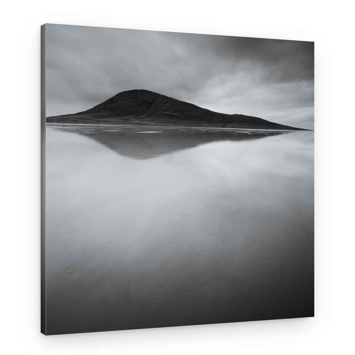 Moody Mountain Reflection – Canvas Print