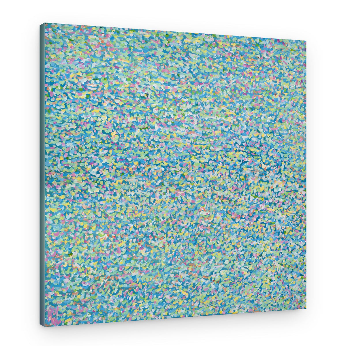Soft Pastel Dots – Canvas Print