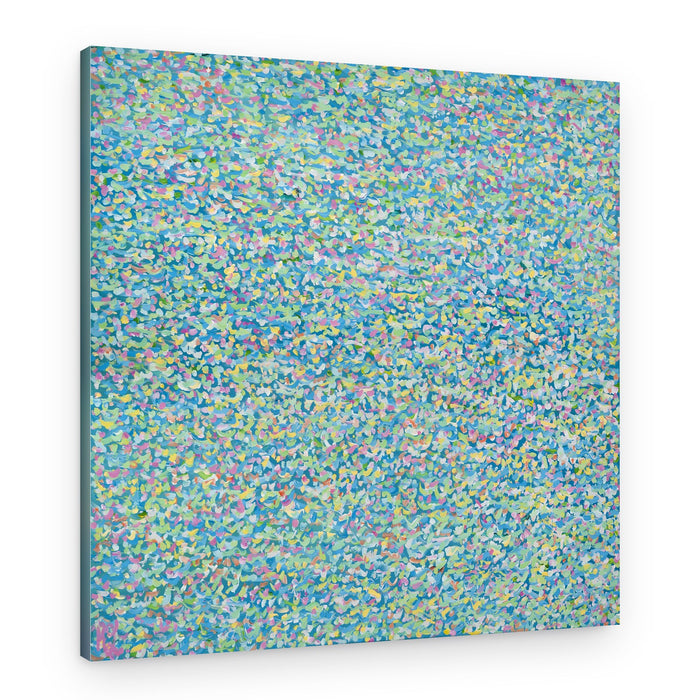 Soft Pastel Dots – Canvas Print