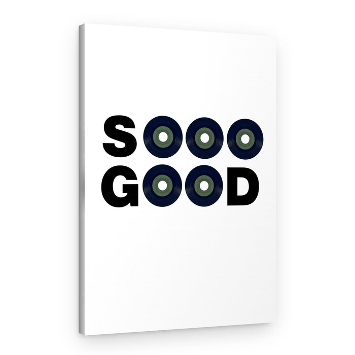 Sooo Good Records – Canvas Print