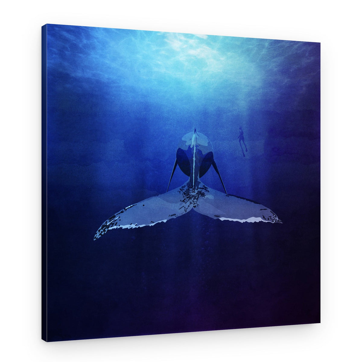 Ocean's Silent Giant – Canvas Print