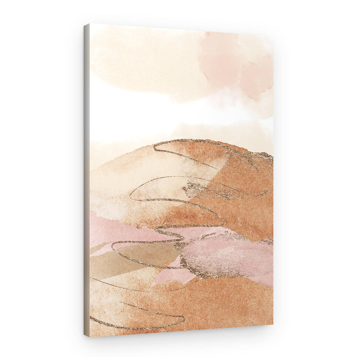 Soft Desert Shimmer – Canvas Print