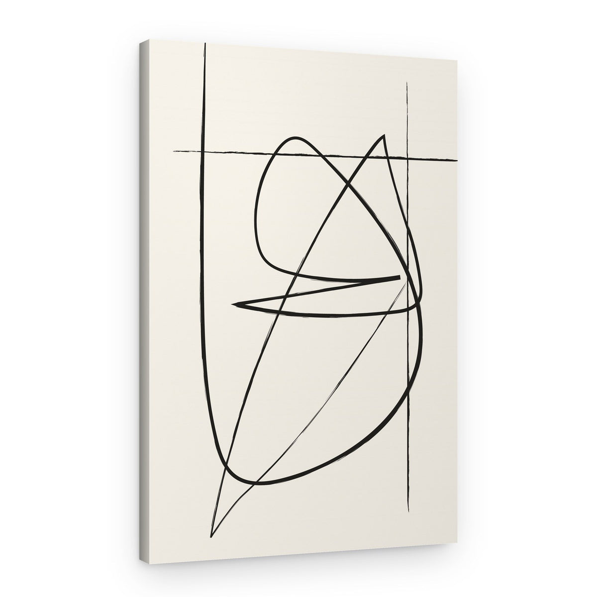 Dynamic Abstract Lines – Canvas Print