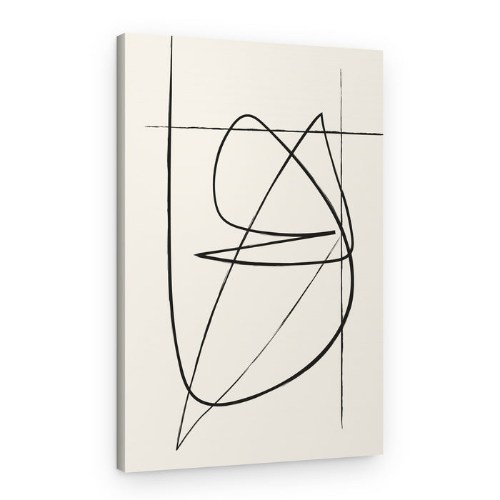 Dynamic Abstract Lines – Canvas Print