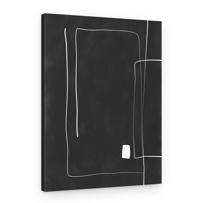 Minimalist Geometric Lines – Canvas Print