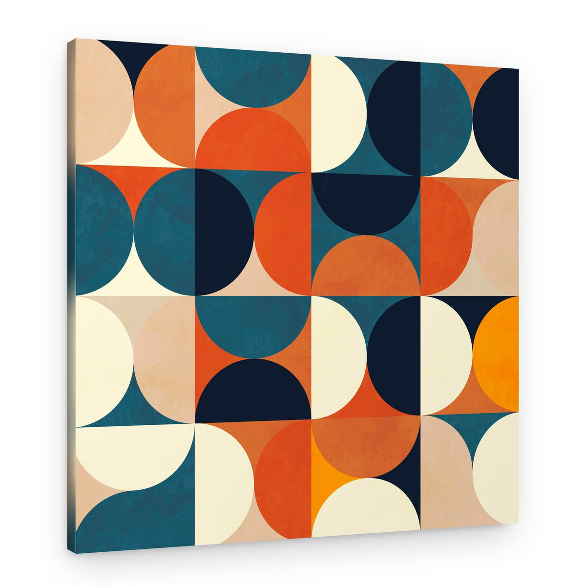 Geometry New12 Marron – Canvas Print