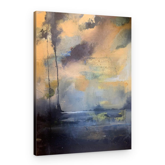 Misty Abstract Landscape – Canvas Print
