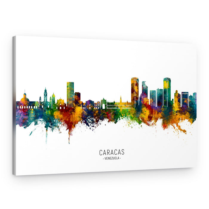 Vibrant Caracas Cityscape – Canvas Print