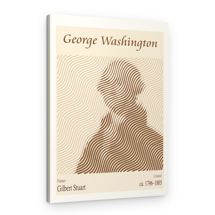 George Washington Profile – Canvas Print