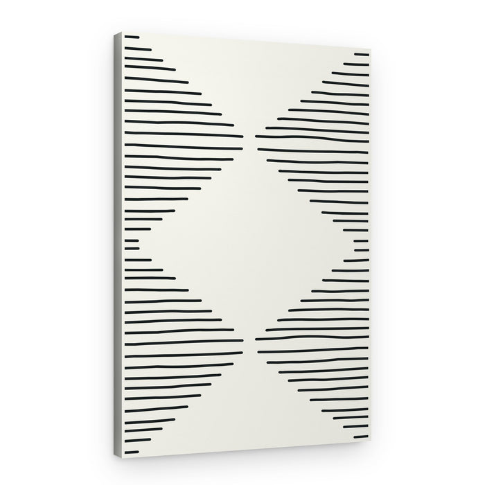 Abstract Geometric Lines – Canvas Print