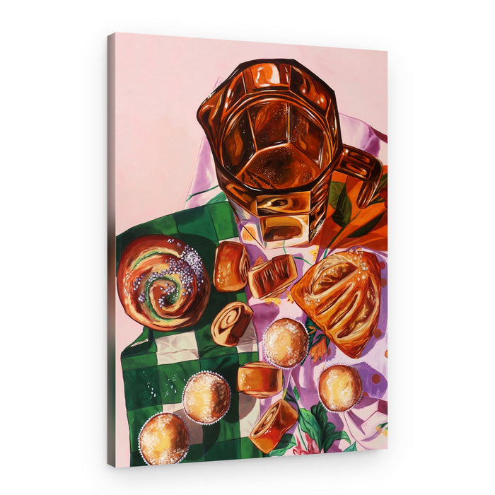 Sweet Morning Pastries – Canvas Print