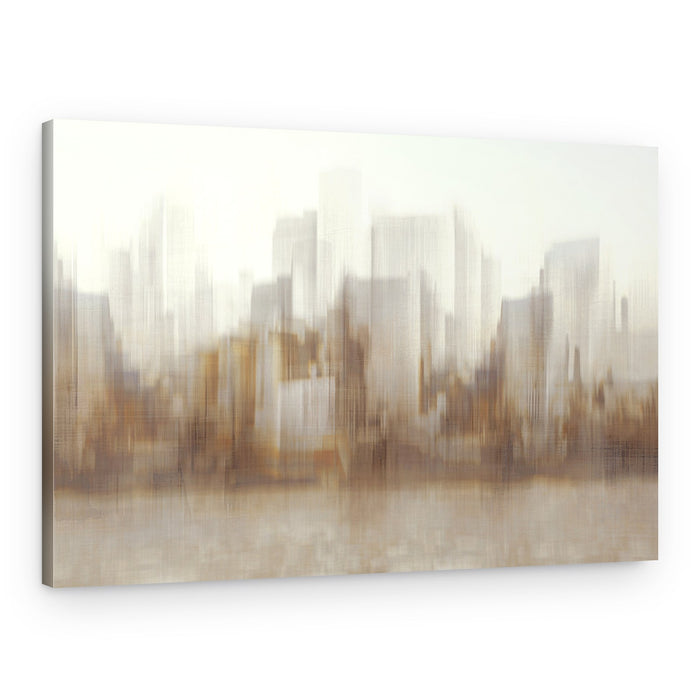 Abstract City Reflections – Canvas Print