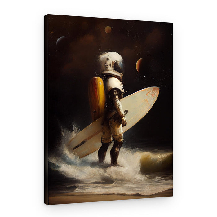 My Space Surfing Day – Canvas Print
