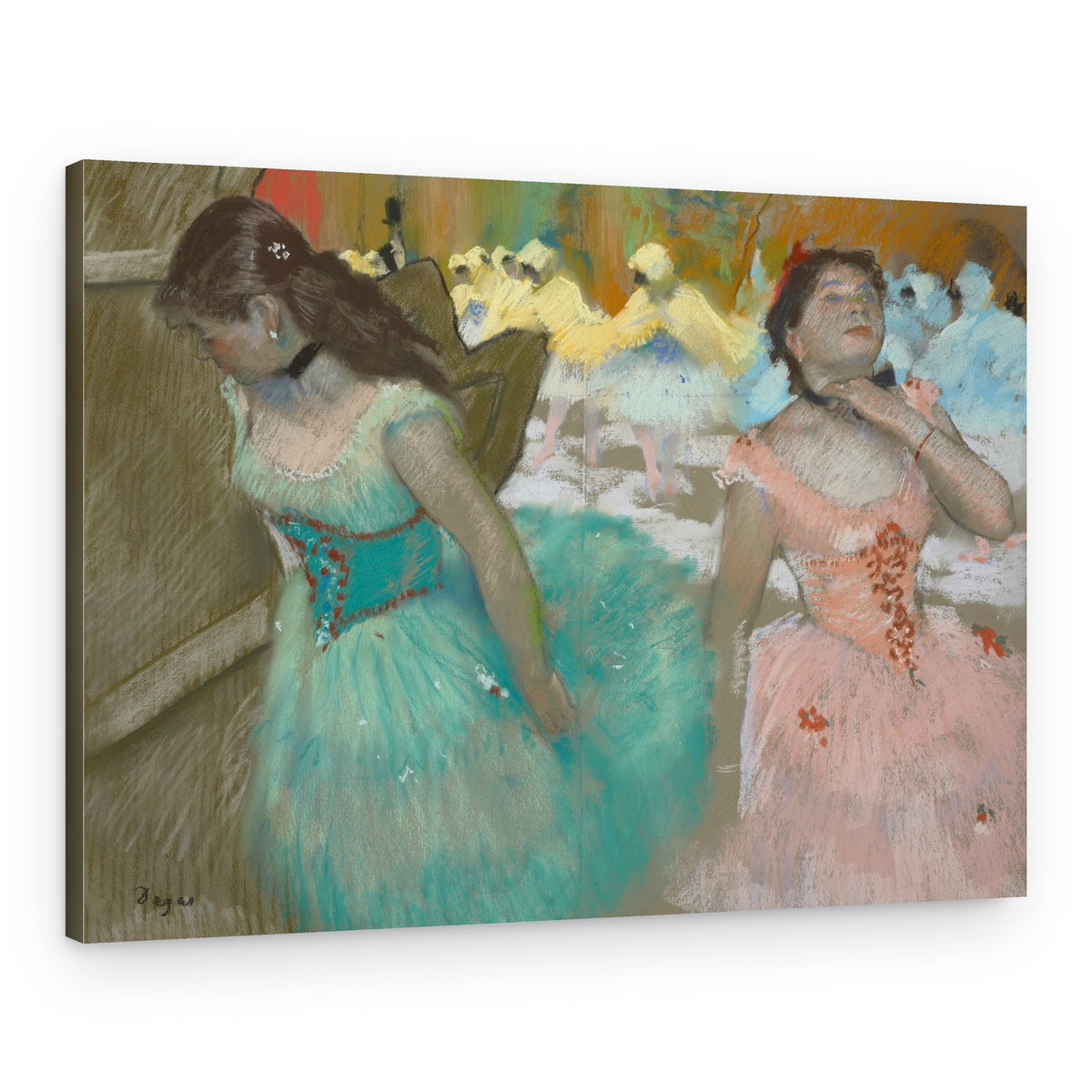 Entrance of the Masked Dancers – Canvas Print