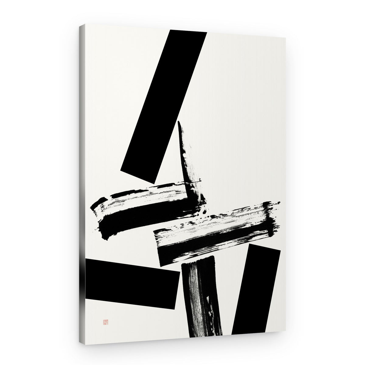 Dynamic Ink Abstract – Canvas Print