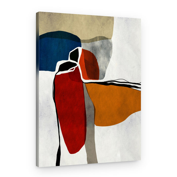 Colorful Abstract Shapes – Canvas Print
