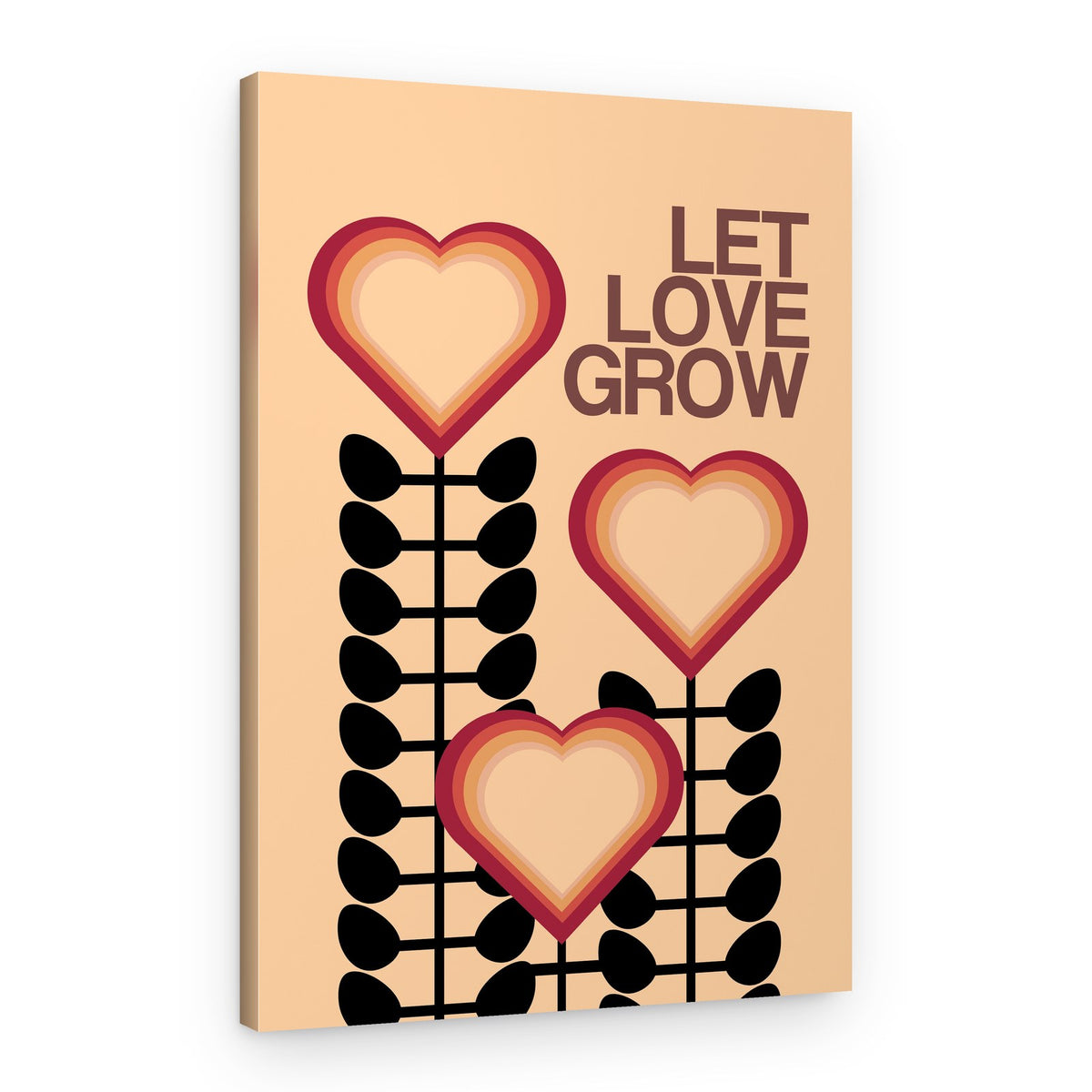 Let Love Grow – Canvas Print