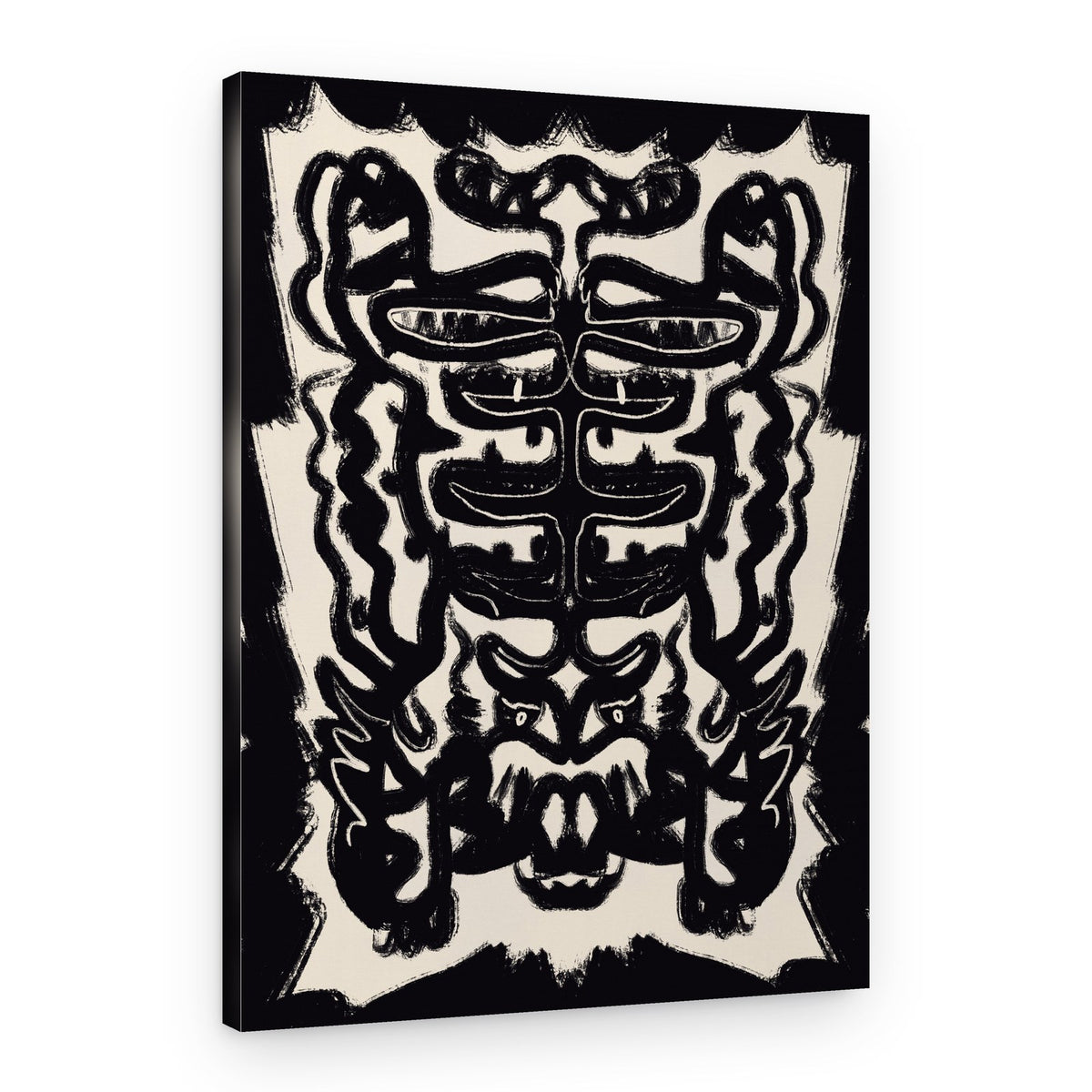 Primal Abstract Creature – Canvas Print