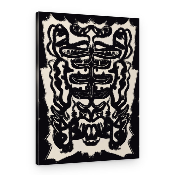 Primal Abstract Creature – Canvas Print