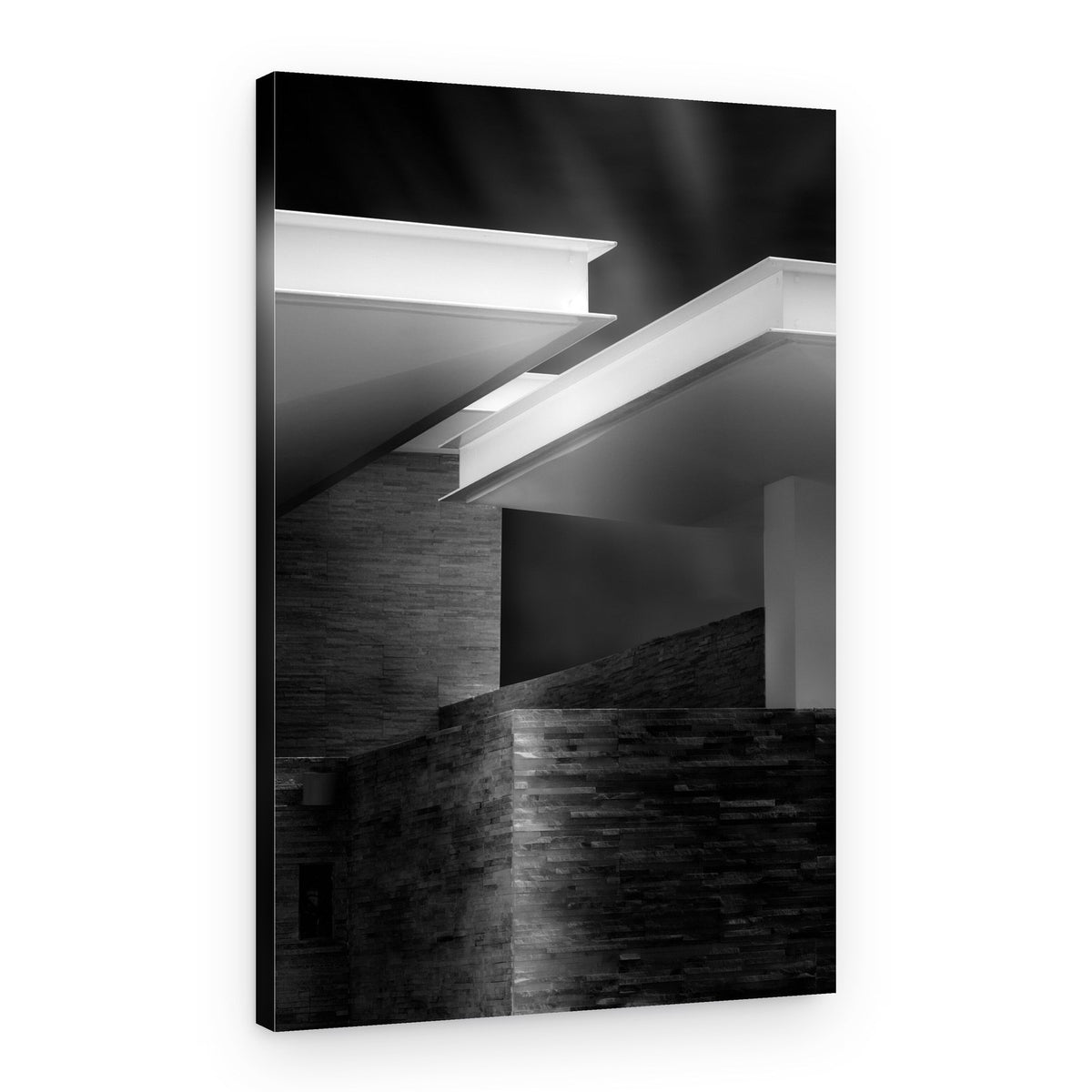 Geometric Light Play – Canvas Print