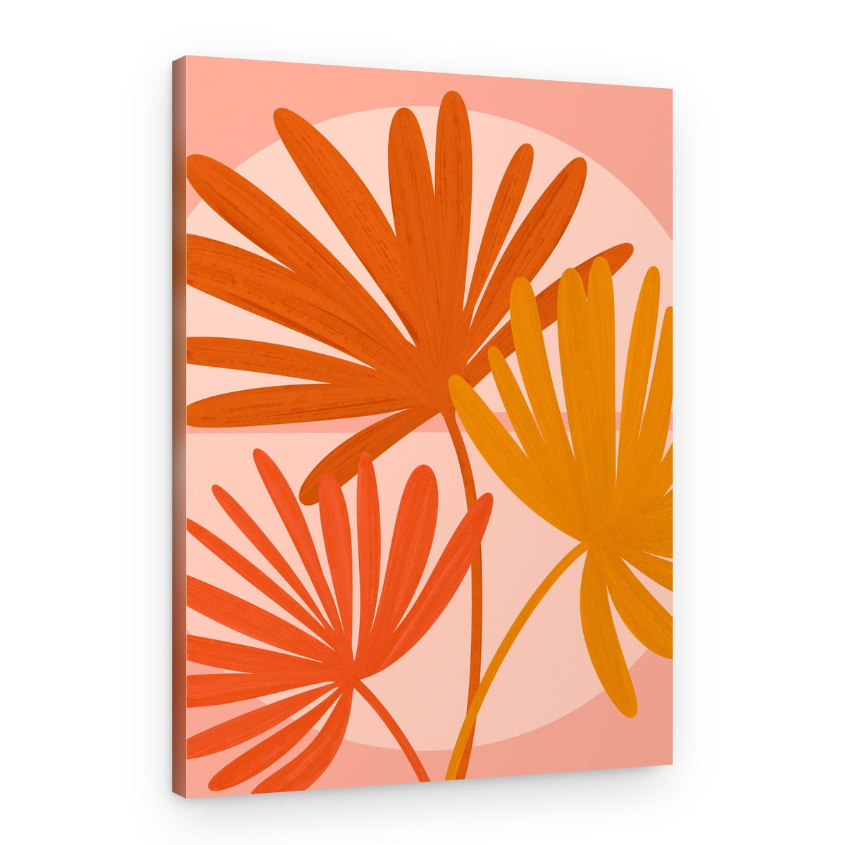 Autumn Palms – Canvas Print
