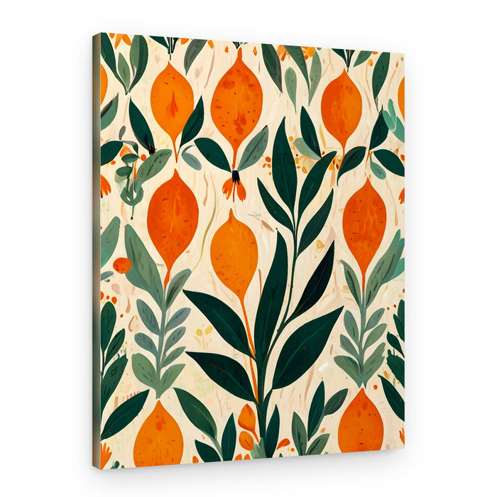 Citrus Grove Pattern – Canvas Print