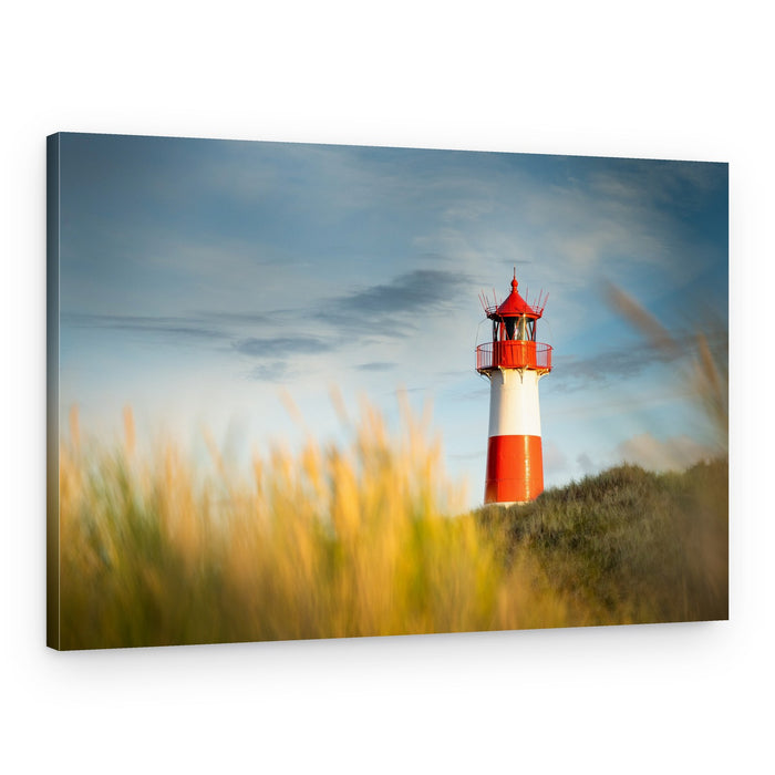 Serene Coastal Lighthouse – Canvas Print