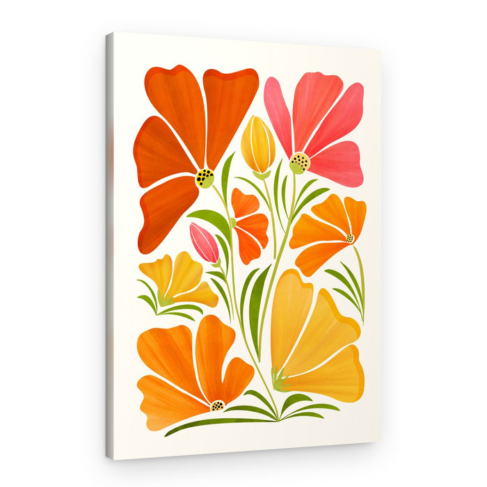 Spring Wildflowers – Canvas Print