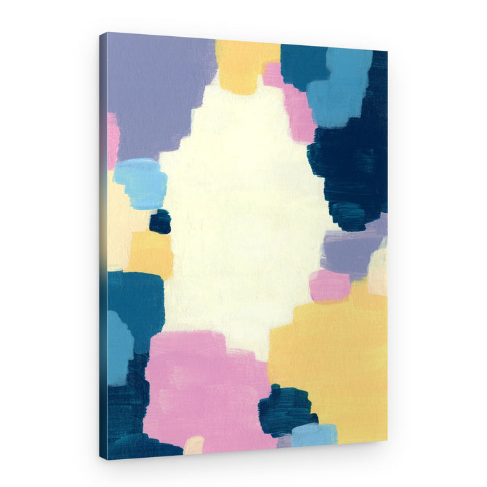 Gentle Color Blocks – Canvas Print