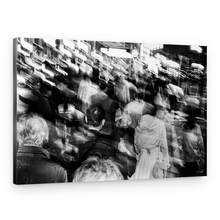 City Motion Blur – Canvas Print