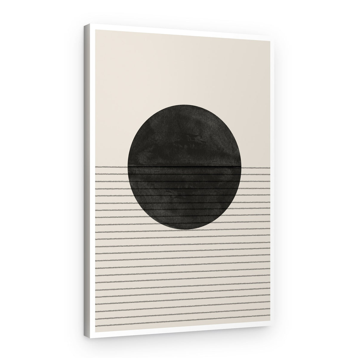 Monochrome Horizon – Canvas Print