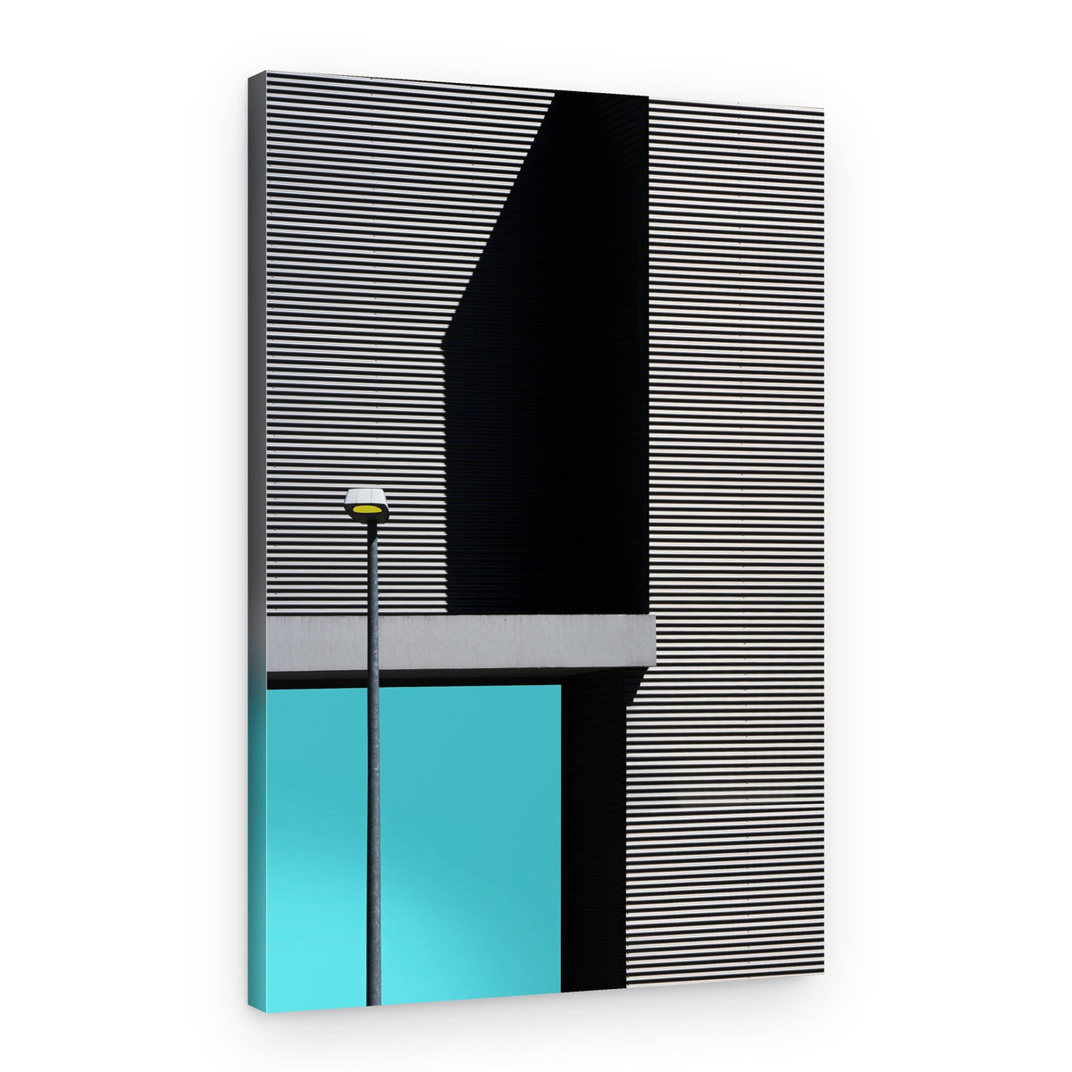 Modern Geometric Composition – Canvas Print