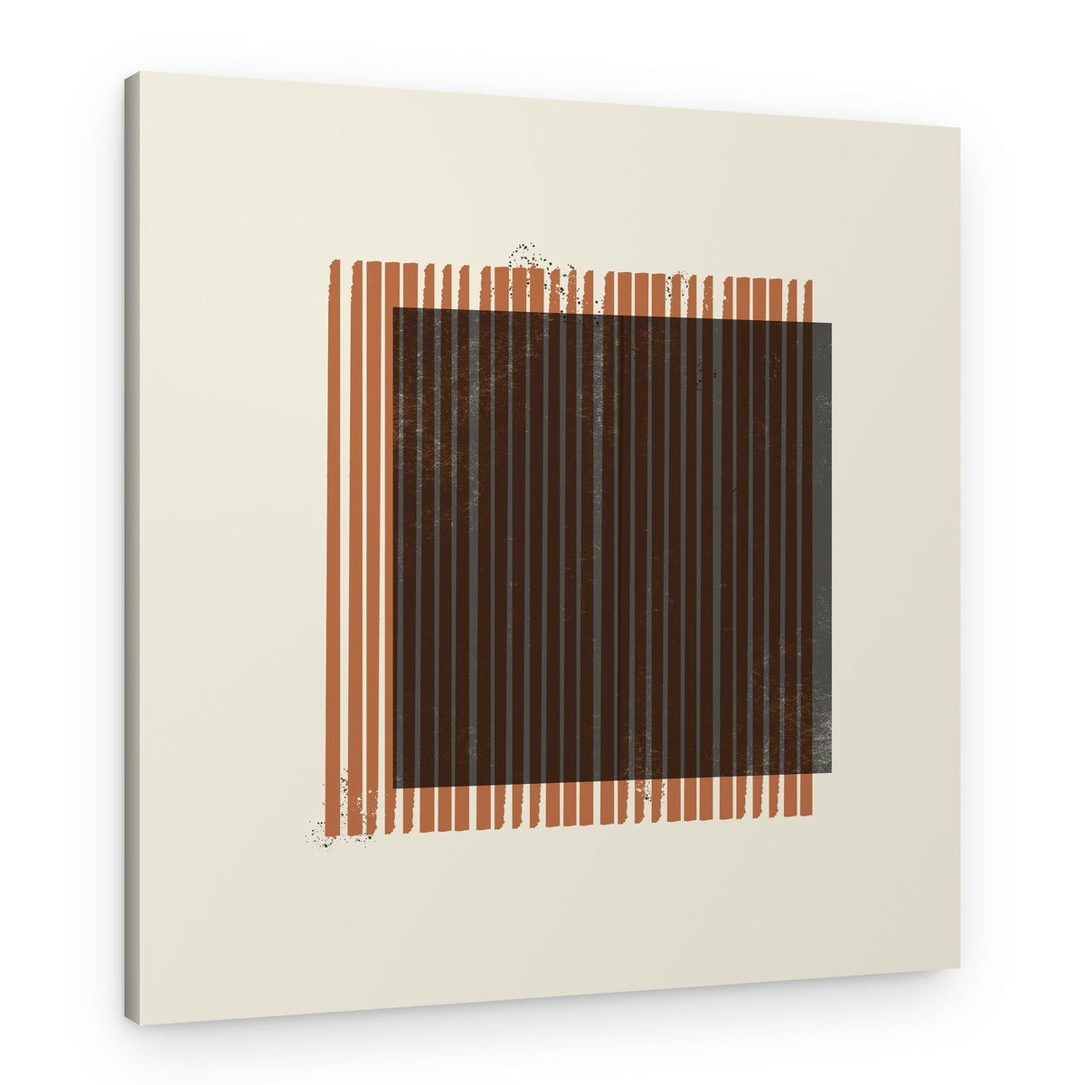 Striped Enigma – Canvas Print