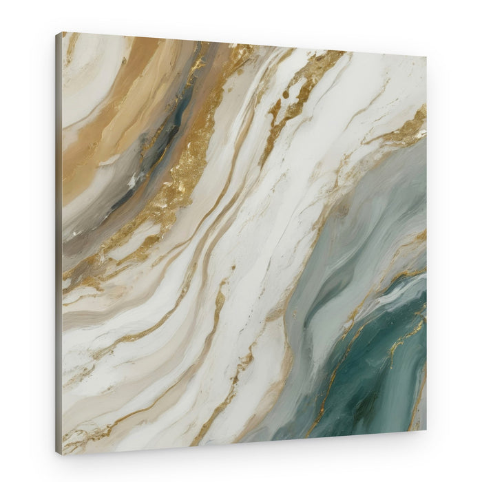 Elegant Fluid Marble – Canvas Print