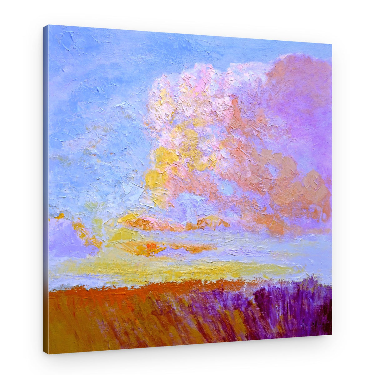 Vibrant Evening Sky – Canvas Print