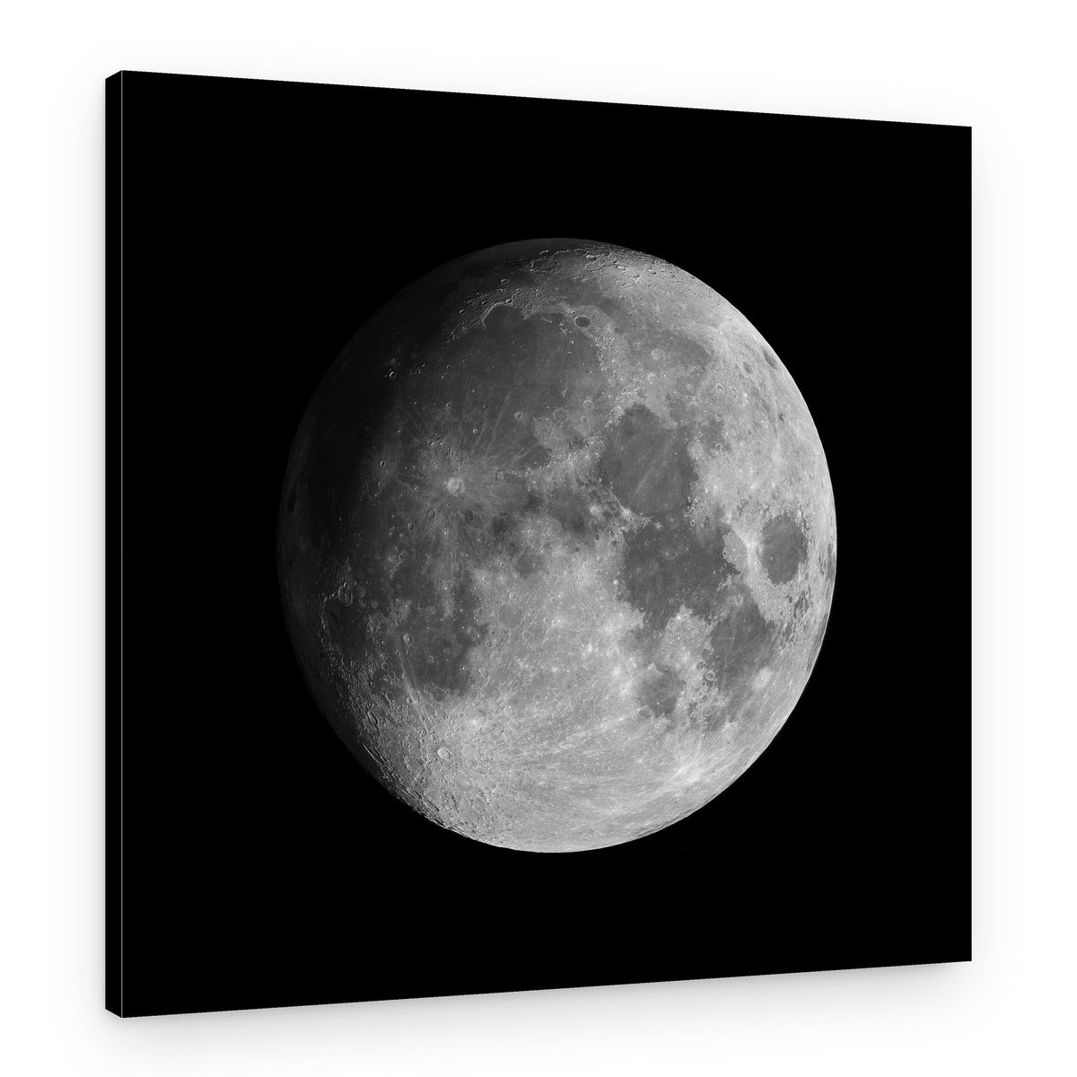 Bright Lunar Orb – Canvas Print