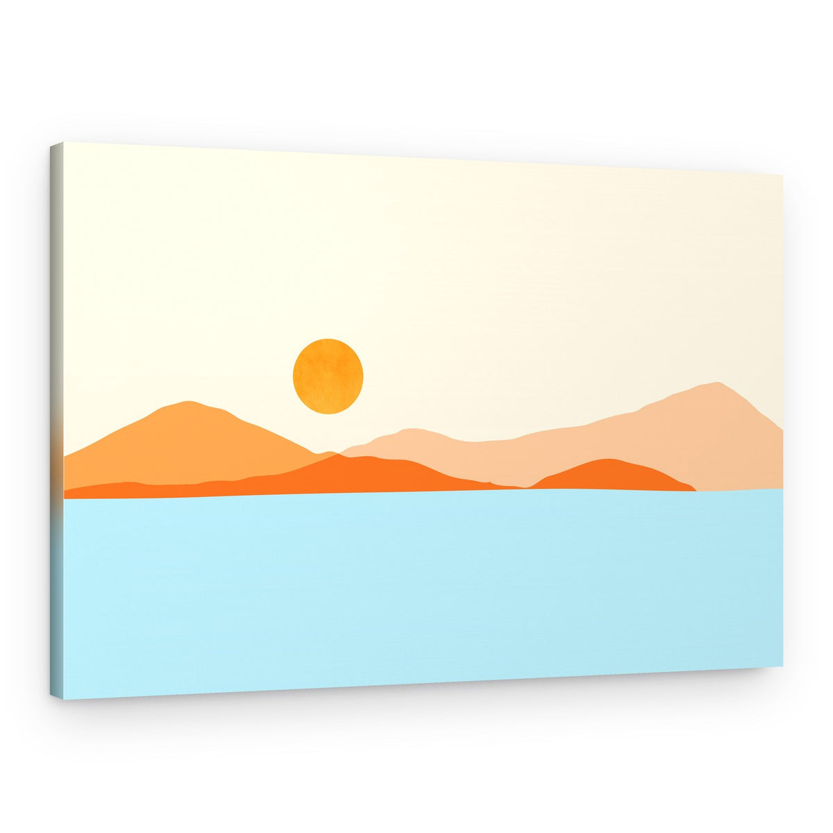Desert Sea V2 Print – Canvas Print
