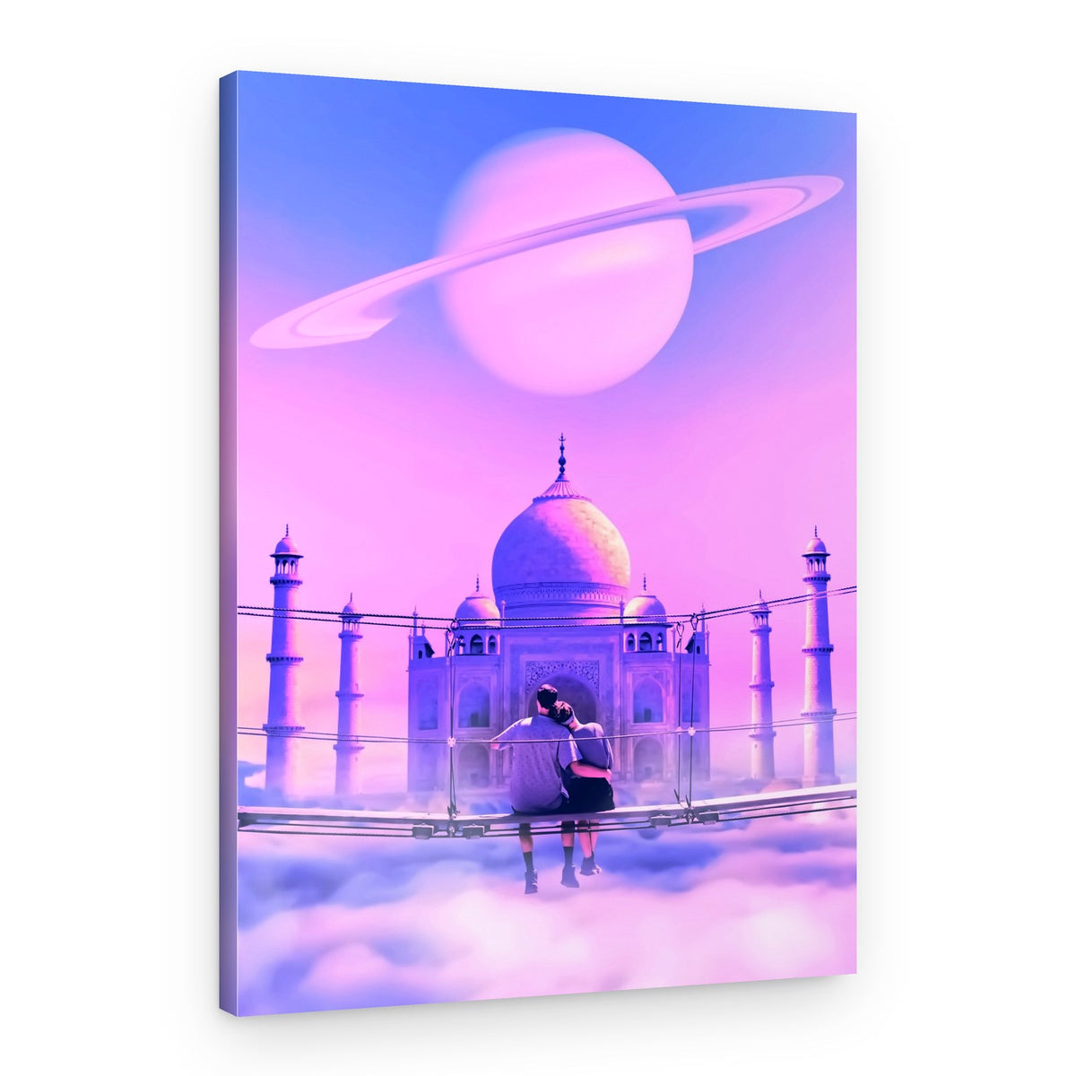 Romantic Taj Mahal Dream – Canvas Print